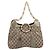Bamboo GUCCI GG Canvas Schultertasche mit Bambuskette Beige Goldfarben 135962 Auth yk20863SAM - Ansicht 13