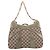 Bamboo GUCCI GG Canvas Schultertasche mit Bambuskette Beige Goldfarben 135962 Auth yk20863SAM - Ansicht 2