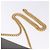 Borsa a tracolla Chain Kate SAINT LAURENT in pelle grigia e oro Auth ka5887M Marrone D'oro - vista 8