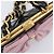 Borsa a tracolla CHANEL Chain Matelasse in pelle verniciata Nero Oro CC Auth 195256M D'oro - vista 10
