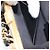 Borsa a tracolla CHANEL Chain Matelasse in pelle verniciata Nero Oro CC Auth 195256M D'oro - vista 21