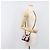 Borsa a tracolla CHANEL Chain Matelasse in pelle verniciata Nero Oro CC Auth 195256M D'oro - vista 22