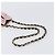 Borsa a tracolla CHANEL Chain Matelasse in pelle verniciata Nero Oro CC Auth 195256M D'oro - vista 7