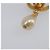 Orecchini CHANEL Turn Lock metallo Gold CC Auth 199733V D'oro - vista 10