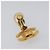 Orecchini CHANEL Turn Lock metallo Gold CC Auth 199733V D'oro - vista 12