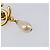 Orecchini CHANEL Turn Lock metallo Gold CC Auth 199733V D'oro - vista 17