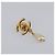 Orecchini CHANEL Turn Lock metallo Gold CC Auth 199733V D'oro - vista 2