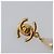 Orecchini CHANEL Turn Lock metallo Gold CC Auth 199733V D'oro - vista 3
