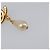 Orecchini CHANEL Turn Lock metallo Gold CC Auth 199733V D'oro - vista 5