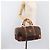 Céline CELINE Macadam Boston Bag PVC Leather Brown Gold Tone Auth 196408A - view 25