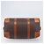 Céline CELINE Macadam Boston Bag PVC Leather Brown Gold Tone Auth 196408A - view 5