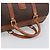 Céline CELINE Macadam Boston Bag PVC Leather Brown Gold Tone Auth 196408A - view 7