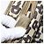 Borsa a mano GUCCI GG Canvas Beige Tono Oro 139261 Auth 200155 - vista 12