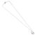 Collana Christian Dior metallo Silver Auth ka5906 Argento - vista 2