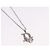Collana Christian Dior metallo Silver Auth ka5906 Argento - vista 3