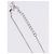 Collana Christian Dior metallo Silver Auth ka5906 Argento - vista 6