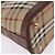 Borsa a mano Burberrys Nova Check PVC Beige Gold Auth 197676 D'oro - vista 8