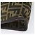Borsa a pochette FENDI Zucca Canvas Nero e Marrone Auth 197770 - vista 16