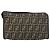 Borsa a pochette FENDI Zucca Canvas Nero e Marrone Auth 197770 - vista 2
