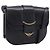 Borsa a tracolla CARTIER Sapphire Line in pelle nera e oro Auth ki6781A Nero D'oro