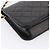 Borsa a tracolla CHANEL Chain Matelasse in pelle d'agnello nera e oro CC Auth yk20824V Nero D'oro - vista 14