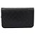 Borsa a tracolla CHANEL Chain Matelasse in pelle d'agnello nera e oro CC Auth yk20824V Nero D'oro - vista 2