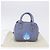 LOEWE Studio Ghibli Amazona 16 Calcifer Pelle Blu Auth 167493SM Argento - vista 12
