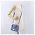 LOEWE Studio Ghibli Amazona 16 Calcifer Pelle Blu Auth 167493SM Argento - vista 28