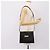 Borsa a tracolla Christian Dior in pelle nera e oro Auth 200949 Nero D'oro - vista 20