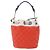 Sac à épaule à chaîne CHANEL Matelassé en cuir Caviar 2 voies Rouge Argent CC Auth 197163M Argenté - vue 2