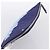 Borsa a pochette VALENTINO Canvas Navy Silver Auth BA15372A Argento Blu navy - vista 5