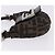 Borsa a Mano Mini Croissant FENDI Zucca Canvas Nero Marrone Argento Auth ka5829A - vista 4