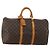 LOUIS VUITTON Monogram Keepall 50 Boston Bag M41426 LV Auth 197000 Monogramma