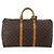 LOUIS VUITTON Monogram Keepall 50 Boston Bag M41426 LV Auth 197000 Monogramma - vista 2