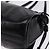 Borsa PRADA Bonnie in pelle 2 vie Nero Oro Auth 197332SAM D'oro - vista 17