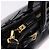 Borsa PRADA Bonnie in pelle 2 vie Nero Oro Auth 197332SAM D'oro - vista 21