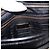 Borsa PRADA Bonnie in pelle 2 vie Nero Oro Auth 197332SAM D'oro - vista 22
