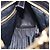 Borsa PRADA Bonnie in pelle 2 vie Nero Oro Auth 197332SAM D'oro - vista 23