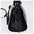 Borsa PRADA Bonnie in pelle 2 vie Nero Oro Auth 197332SAM D'oro - vista 3