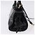 Borsa PRADA Bonnie in pelle 2 vie Nero Oro Auth 197332SAM D'oro - vista 4