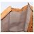 Borsa Tote MCM Vicetos Logogram PVC Leather Brown Gold Auth 199649 Marrone D'oro - vista 18