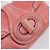 Borsa a mano PRADA in pelle 2way Rosa Argento Auth 197313V - vista 21