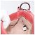 Borsa a mano PRADA in pelle 2way Rosa Argento Auth 197313V - vista 25