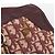 Borsa Boston Christian Dior Trotter Canvas Rossa Oro Auth 197860 Rosso D'oro - vista 10