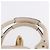 Chloé Borsa a mano Chloe Paddington in pelle Beige Oro Argento Auth ki6776M D'oro - vista 14