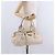 Chloé Borsa a mano Chloe Paddington in pelle Beige Oro Argento Auth ki6776M D'oro - vista 28