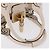 Chloé Borsa a mano Chloe Paddington in pelle Beige Oro Argento Auth ki6776M D'oro - vista 7