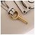Chloé Borsa a mano Chloe Paddington in pelle Beige Oro Argento Auth ki6776M D'oro - vista 9