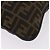 Borsa a tracolla FENDI Zucca Canvas Mamma Baguette Marrone Nero Auth 196984 - vista 17