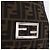 Borsa a tracolla FENDI Zucca Canvas Mamma Baguette Marrone Nero Auth 196984 - vista 18